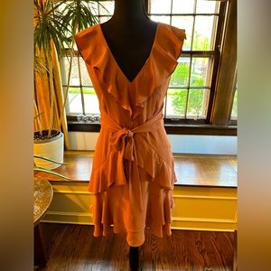 Express Ruffle Mini Dress